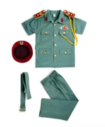 UAE Police Officer Green Uniform Kids Costume - emarkiz-com.myshopify.com